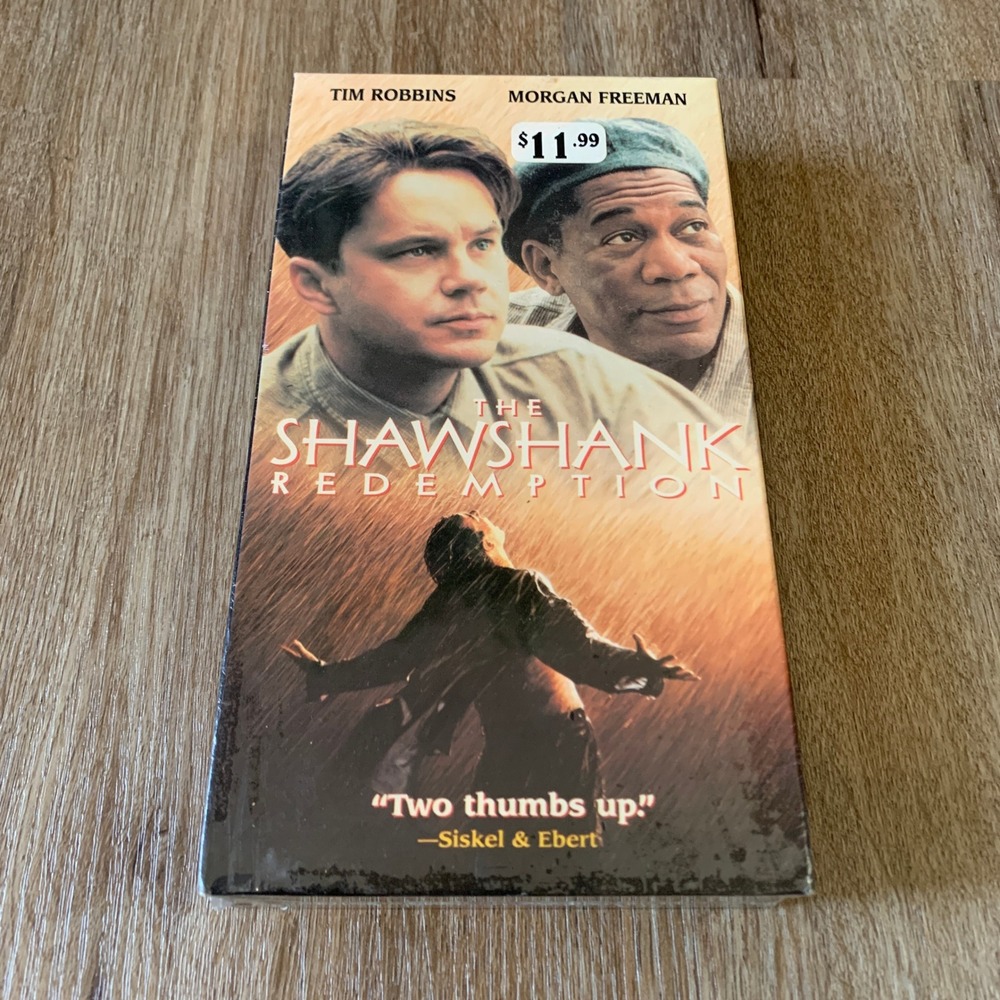 SEALED Vintage The Shawshank‎ Redemption VHS tape